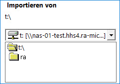 Importieren von.jpg